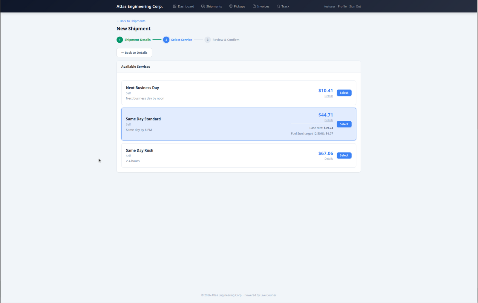 Мајстор за испорака чекор 2: достапни услуги со цени и детали